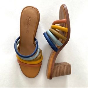 Madewell healed sandals, size 6.5